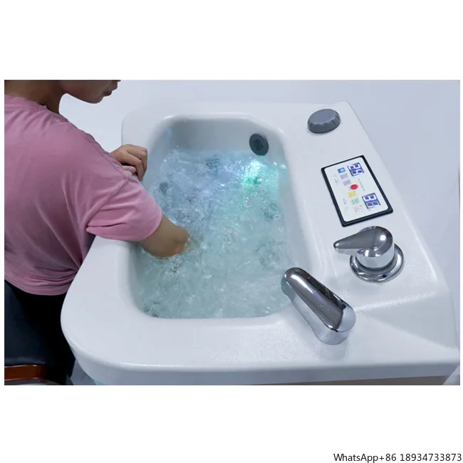 Photochromotherapy Hydrotherapy Massage Whirlpool Bathtub Upper Limbs Water Massage Tub