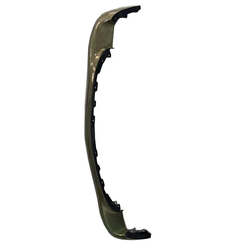 Per il 1992-1997 Mazda RX7 FD3S Stile OEM Paraurti Anteriore Labbro In Fibra di Carbonio Kevlar Giallo