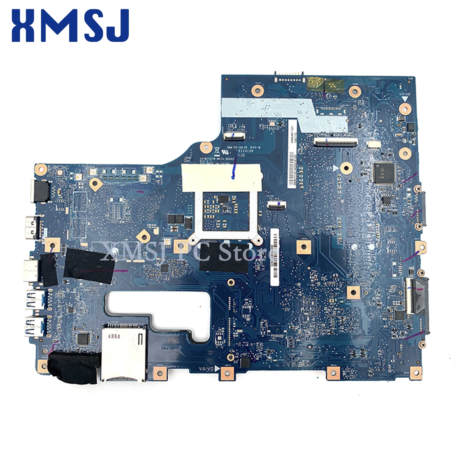 XMSJ For Acer Aspire E1-731 E1-771 V3-731 VA70 VG70 Laptop Motherboard NBMG711001 NB.MG711.001 DDR3 Main Board Full Test