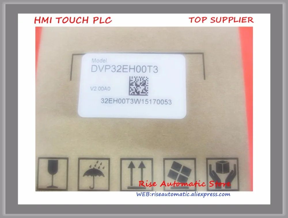 DVP32EH00T3 PLC New EH3 / EH2 Series 100-240VAC 16 DI 16 DO Transistor Output NPN Replace DVP32EH00T2