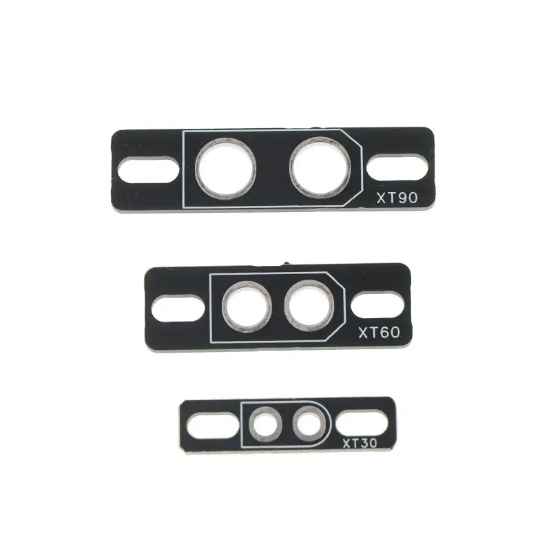 XT30 XT60 XT90 PCB Fixed Seat Plug Connector 5/10Pcs Easy to Install Welding Board for RC Hobbyist Model DIY