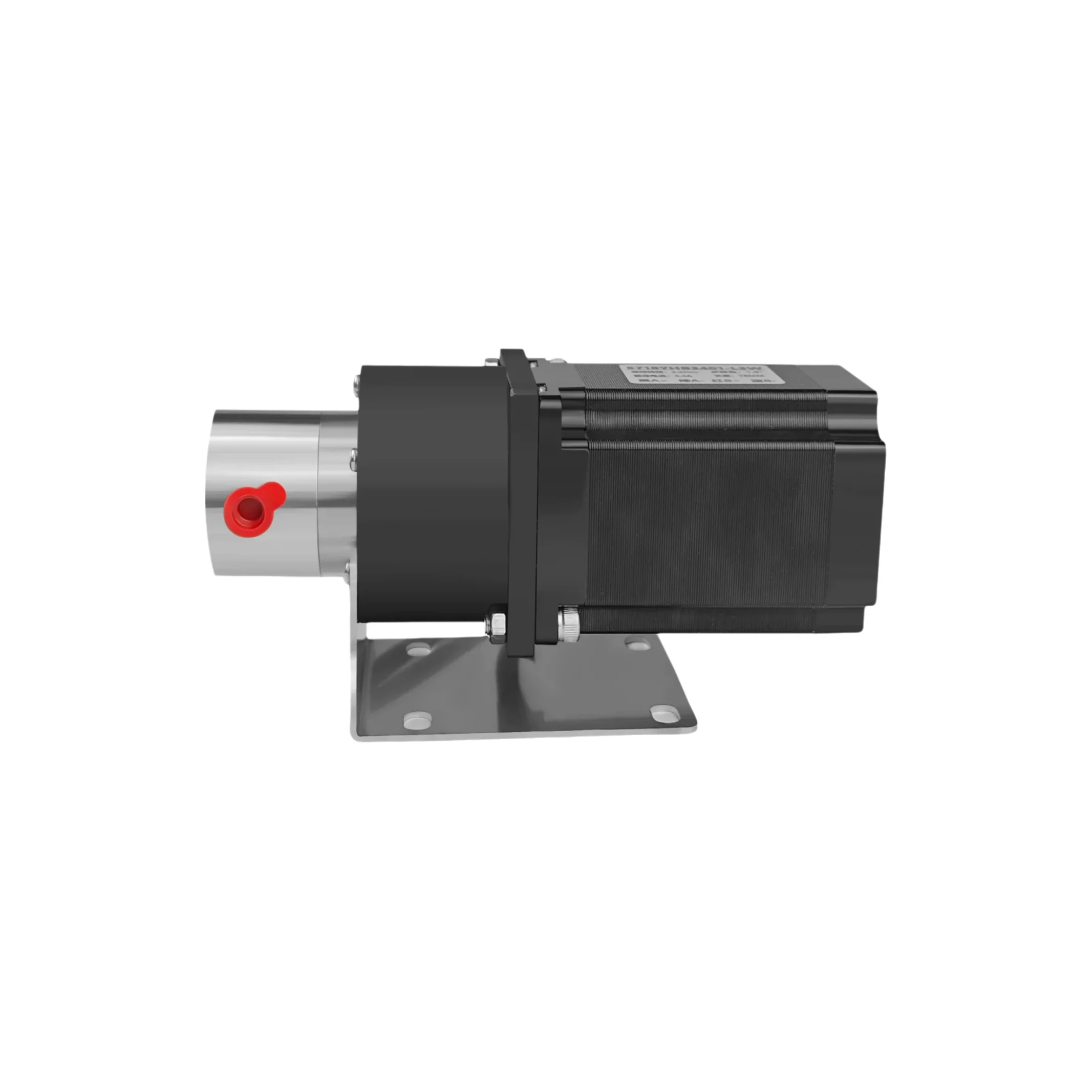 SOVOFLO MPB MPC Micro Magnetic Electric Gear Pump 0.1-1.41mL/rev. 0.3-6LPM 316L body PEEK gear with 24V DC Stepper Motor 150W