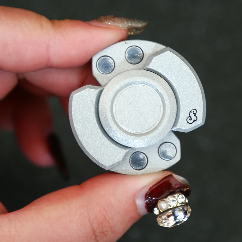 Fidget Spinner magnético multimodo: juguete deslizante EDC para aliviar el estrés, TDAH y enfoque con autismo, juguete de escritorio de oficina para adultos