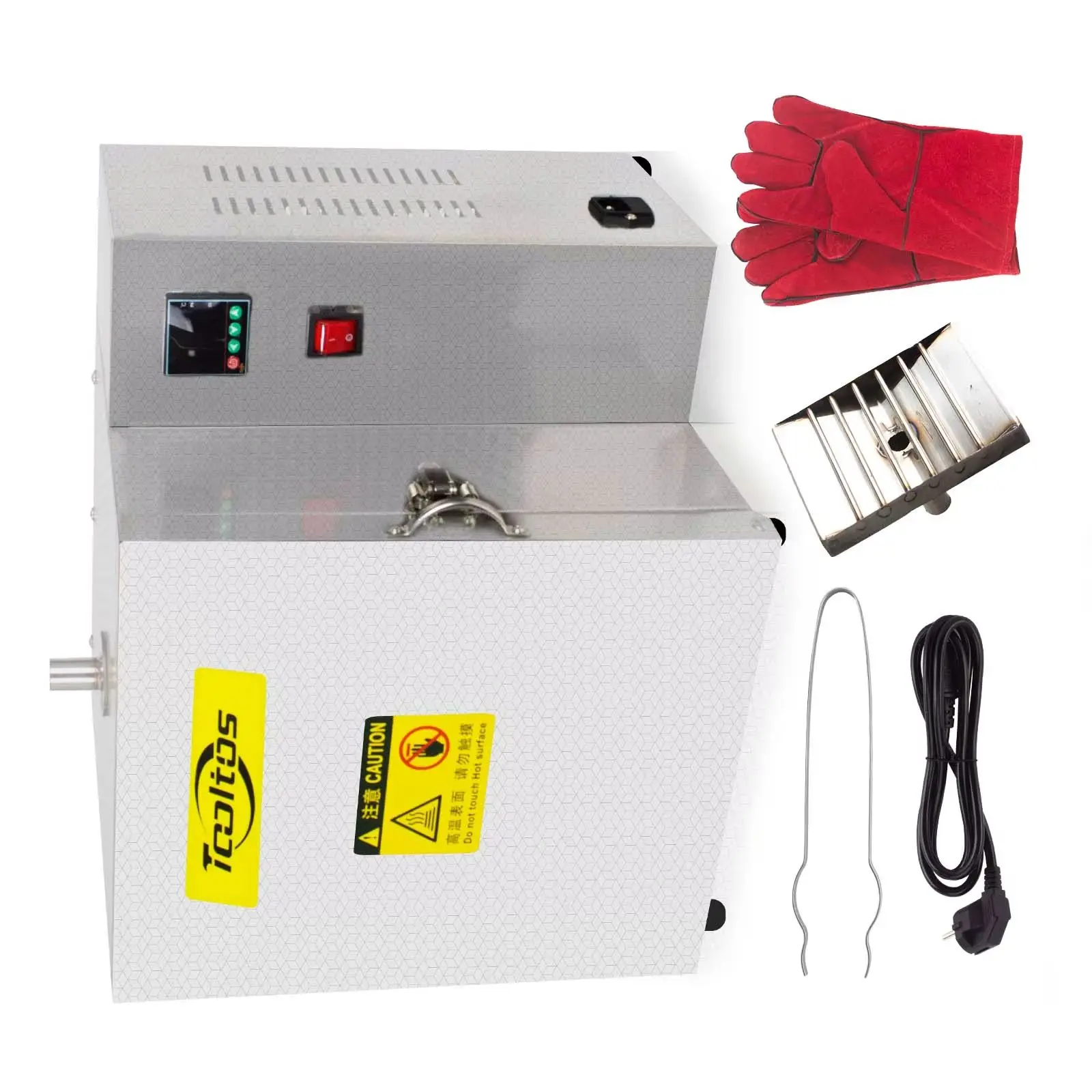 Industrial High-Temperature Heating Oven with Digital Display – Four-Sided Plaster Mold Heat Treatment Furnace