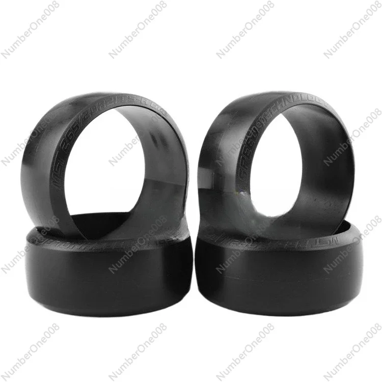 MST 1/10 نموذج التحكم عن بعد RC الانجراف سيارة الانجراف الإطارات CS-R الذيل سوينغ الإطارات الإطارات الجلدية 101026 نقطة فضية