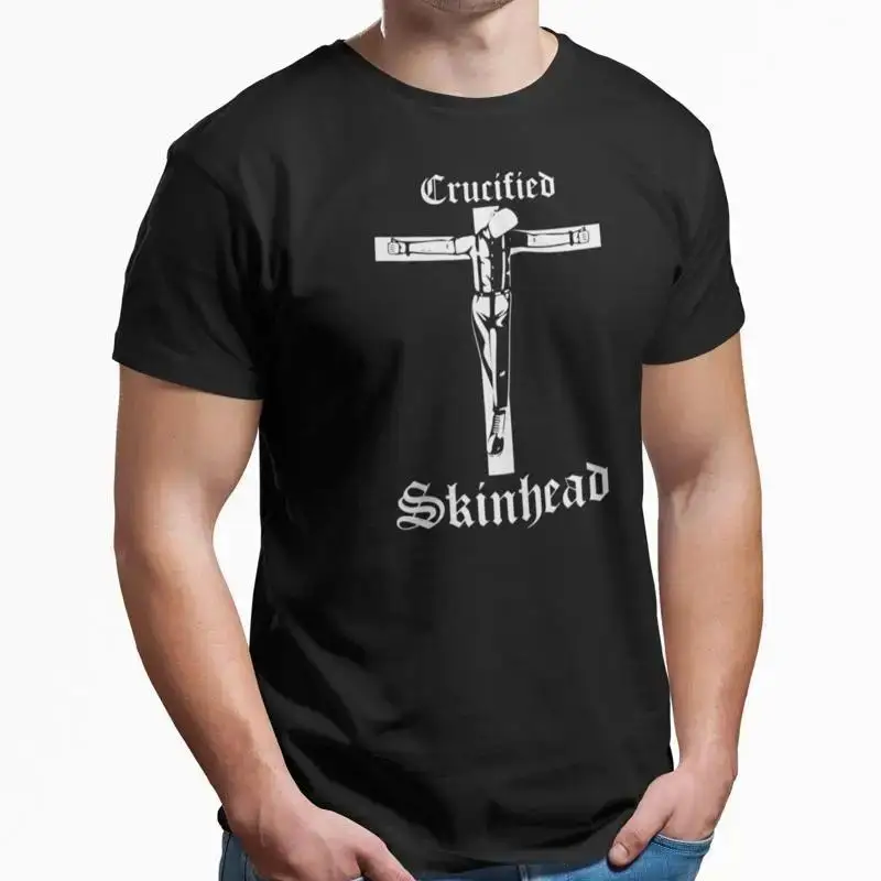 Crucified Skinhead T SHIRT Oi Punk 69 MUSIC S XXL