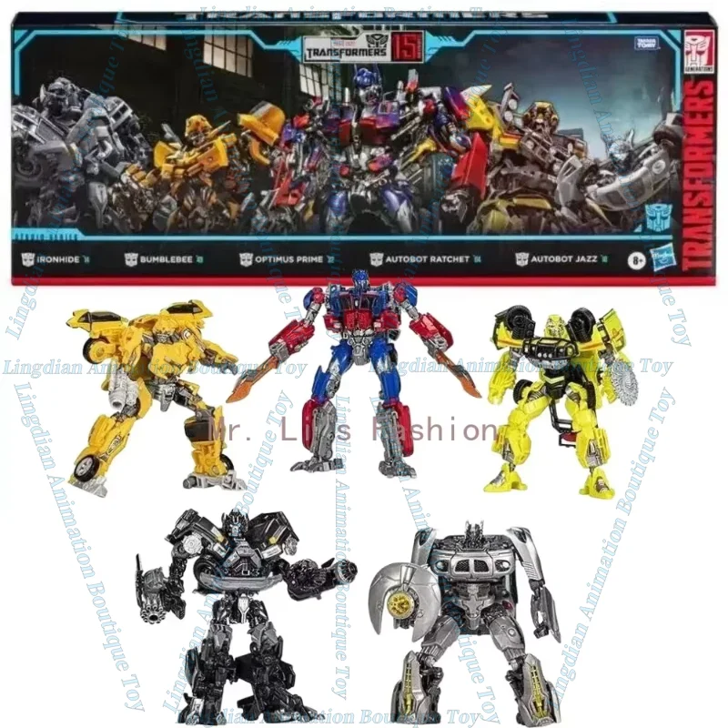 Transforming Toys Studio Series 15th Anniversary Autobots 5-Pack Decepticons 4-Pack Action Figure Model Collectible Hobby Gift