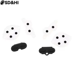 1set Rubber Repair Rebuild Replacement Parts For NES Controller Joy A B D Pad Silicon Start Rubber Button