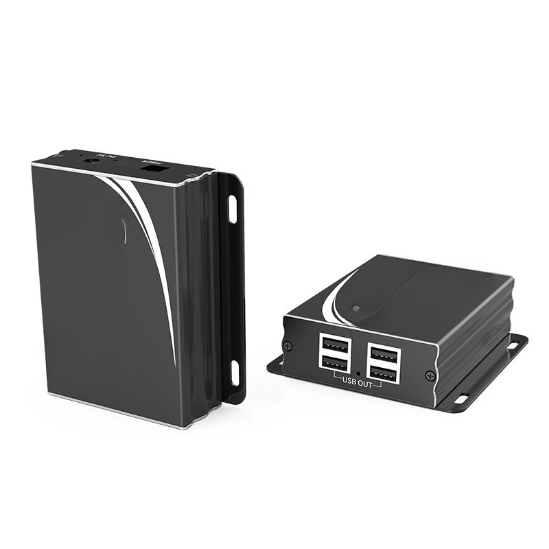 

UF01 USB 2.0 fiber optic extender 10km 4 ports with USB hub sc fiber optic interface