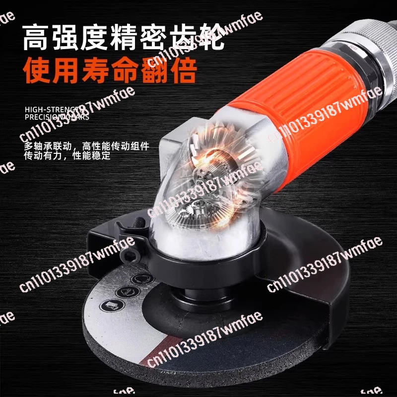 4 inch pneumatic angle grinder 100mm steam grinding machine pneumatic grinding wheel cutting grinding and polishing machine
