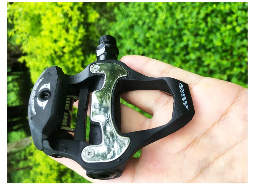 RYET Rennradpedal Selbstverriegelnd Aluminium Für SPD-SL MTB Rennrad Clipless Fahrradpedale Fahrradfußplatten Plattformteile – Detail 15