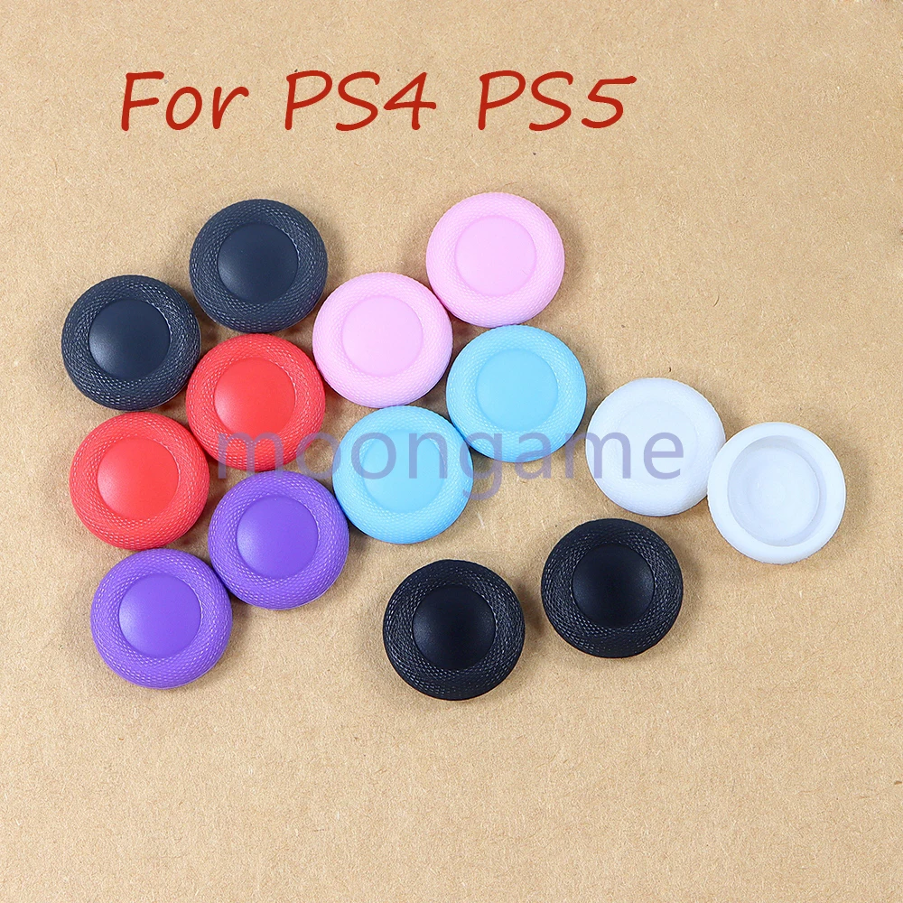 

50PCS Joystick Replacement Caps for PS4/PS5 Controller Thumbstick Grip Cover Repair Parts for PS5 Repair Caps Accessories