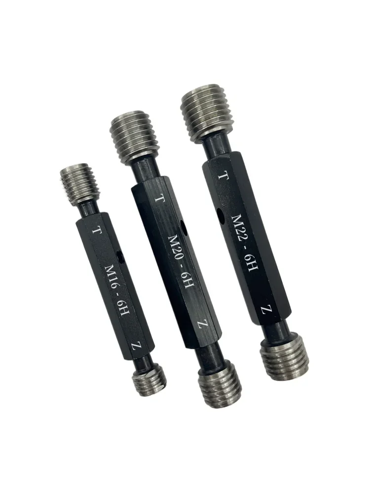 Metric Thread Plug Gauge M42 M45 M48 M52 M56 6H Accuracy, Thread Pass Gauge Go and Nogo