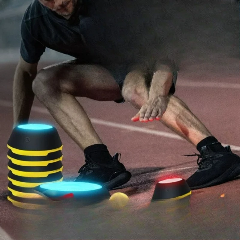 Reaction training light luminous induction agility training reaction light football basketball training auxiliary equipment