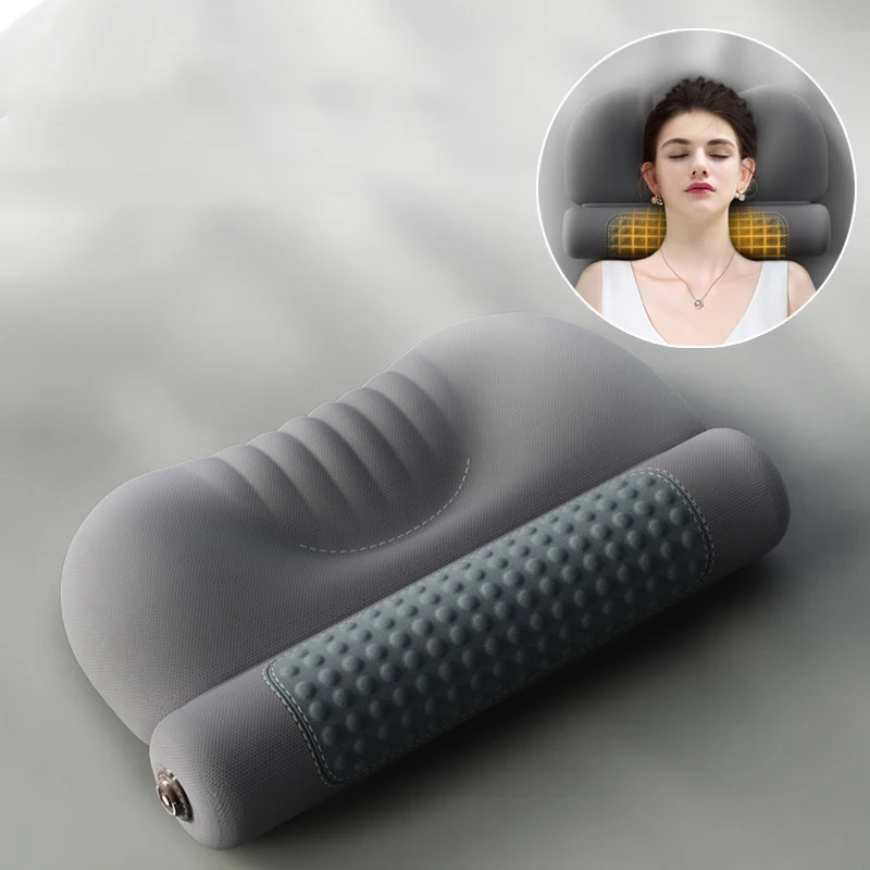 

Подушка для шеи с подогревом, облегчение боли в шее, эргономичная боковая подушка для сна, контурные подушки из пены с эффектом памяти для спины 45x30 см, спина