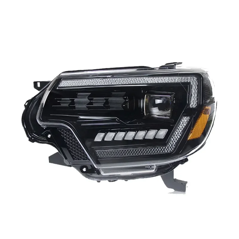 For Toyota Tacoma Headlights 2012 2013 2014 2015 Tacoma LED Headlight LED DRL Project Lens Dynamic turn signal Headlamp assembly