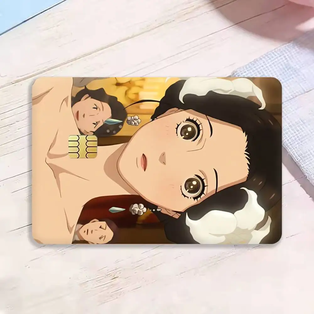Love Through a Prism Lili Ichijoin 4pcs 1Set Film Skin for Debit Credit Bank Visa Card Decal Cover