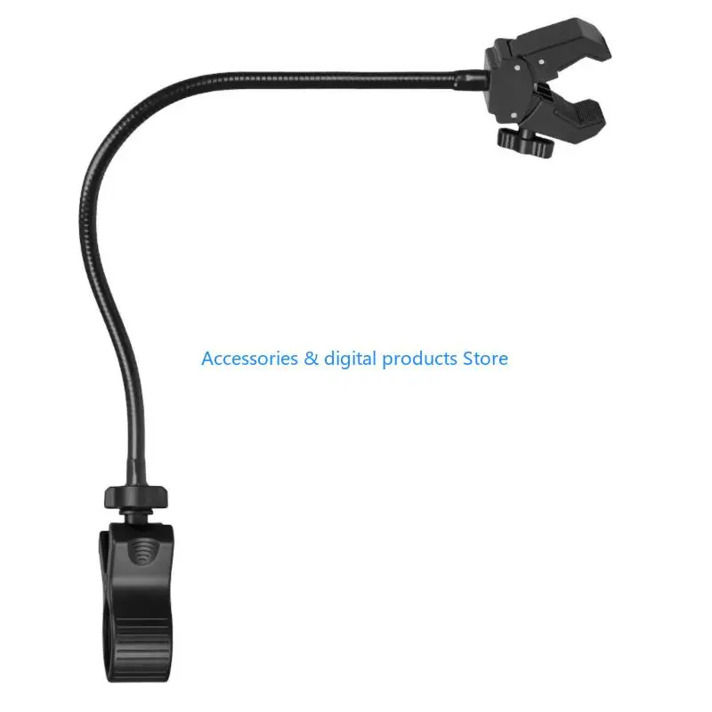 77JD 20/30/40/50cm Bendable Arm Stand Clamp With 360 Degree Rotate For Microphone Hair Dryer Flashlight Fan Support