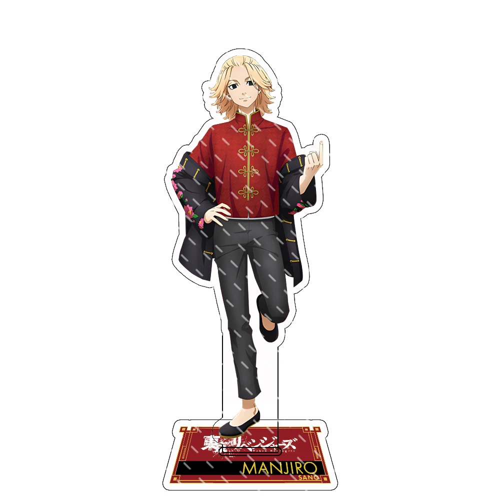Anime Tokyo Revengers Acrylic Stand Model Figure Manjiro Ken Takemichi Hinata Atsushi Model Plate Desk Decor Standing Fans Gifts