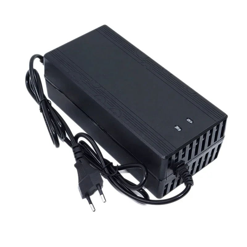 54.6V 67.2V 84V 5A Lithium Battery Charger With Fan AC110-220V For13S 16S 20S 48V 60V 72V 5A Li-ion Cell Intelligent&fastCharger