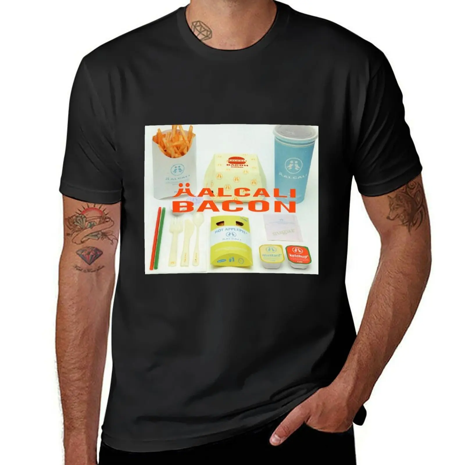 Halcali Bacon Album Cover T-Shirt shirts graphic tees boys whites for a boy quick-drying designer t shirt men