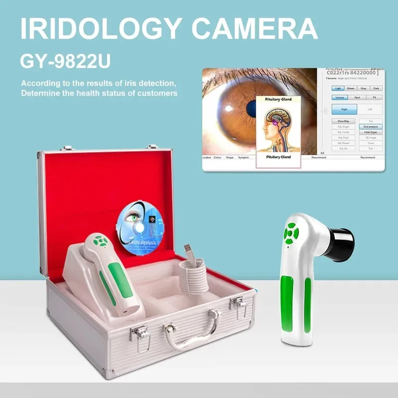Multifunction Digital Camera, Iris Scanner, Iris Iriscope Analyzer, Body Health Diagnosis, Professional Iridology, 12MP Camera