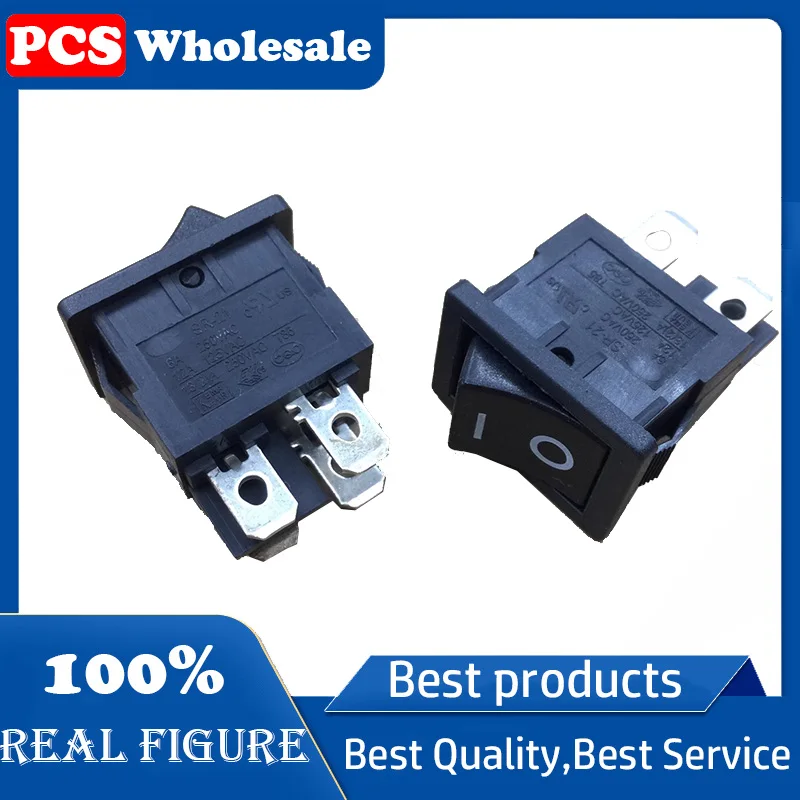 

Taiwan SR-21 Ship switch four-pin second gear rocker power switch 13(2)A 250V T85 High current 15*21MM