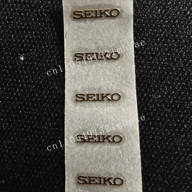 

High quality logo studs, dial labels, metal logo GS stickers, dial SEIKO label stickers for direct sales