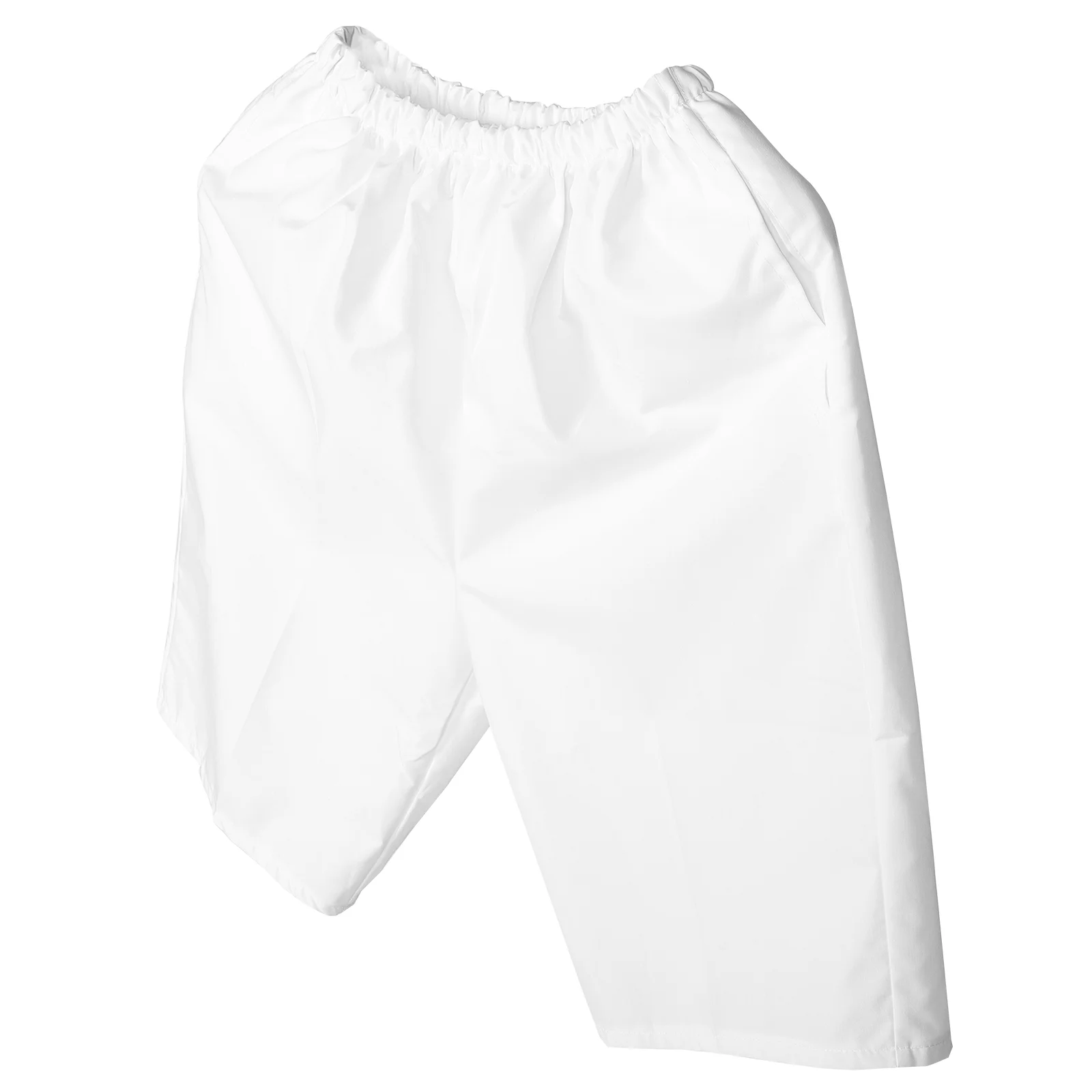 

Men Shorts Elderly Care Worker Washable Trousers Daily Caring Pants Nurse Supply Clothing White Polyester-cotton Workers