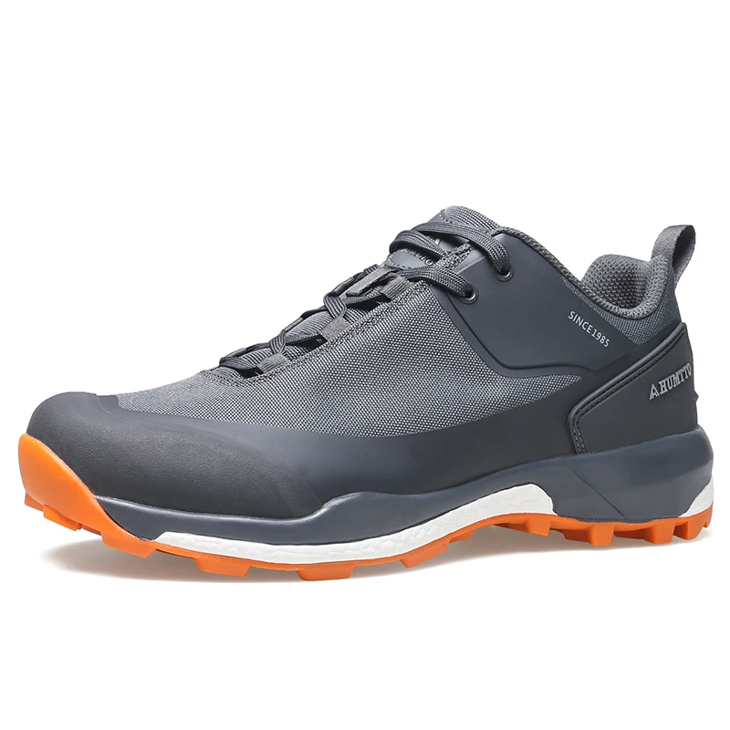 Zapatos de senderismo HUMTTO, zapatillas de deporte de invierno para hombre, zapatos informales antideslizantes, botas tácticas ligeras con amortiguación para deportes al aire libre para mujer