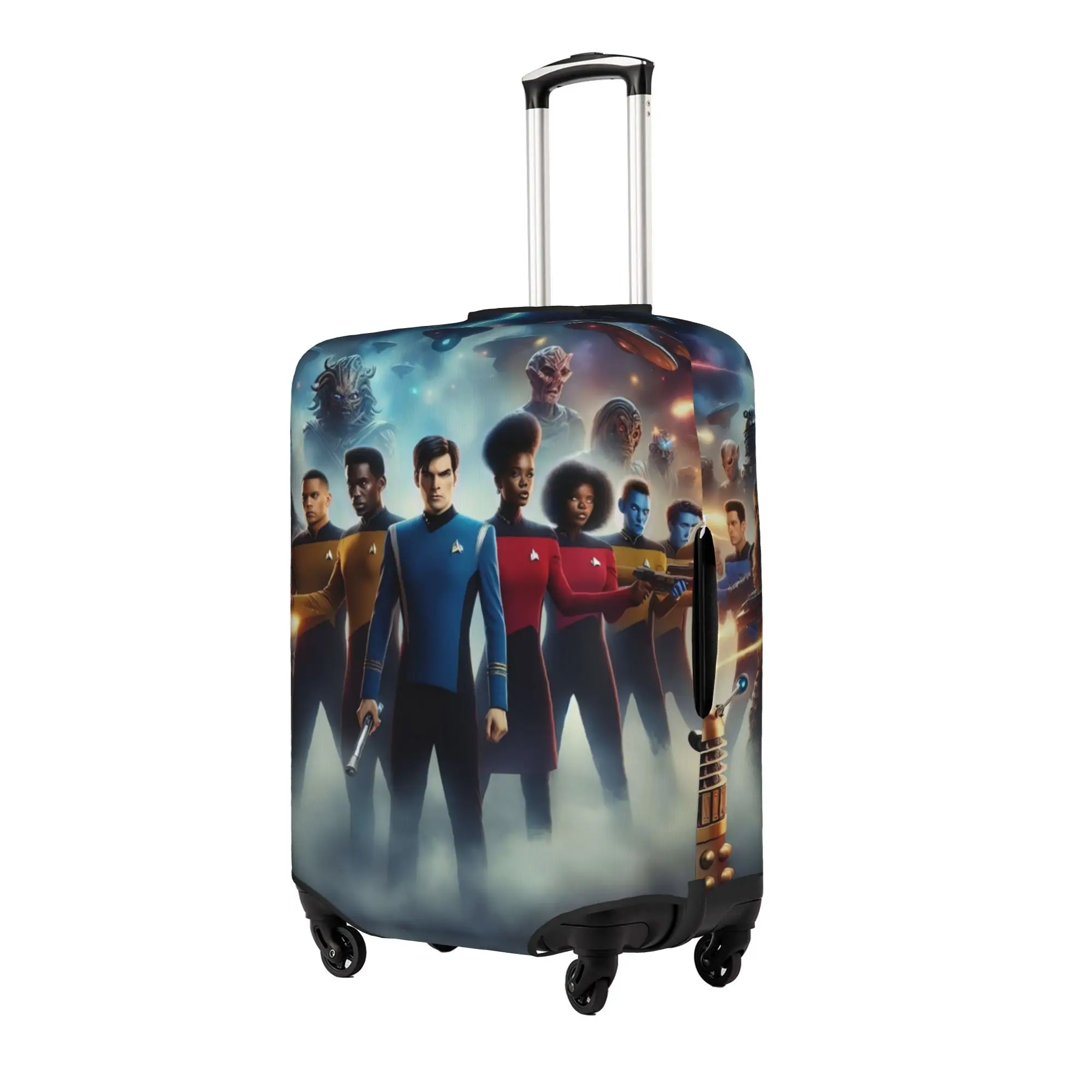 Star Trek Science Fiction TV Series  Suitcase Cover Dust Proof  Luggage Covers Protector for 18-32 inch