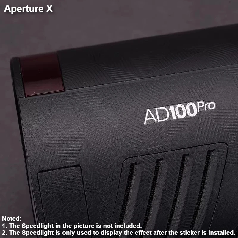 For Godox AD100Pro Decal Skin Vinyl Wrap Film Strobe Light Pocket Flash Protective Sticker Protector Coat AD100 Pro