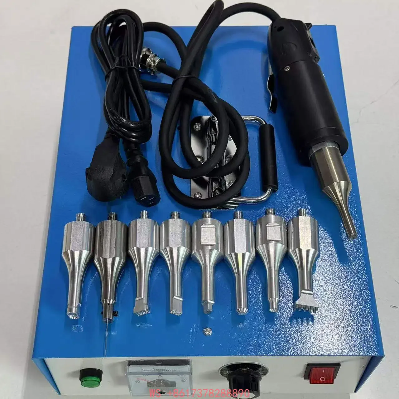 35K plastic welding, handheld ultrasonic spot welding machine, manure cleaning belt, car interior modification