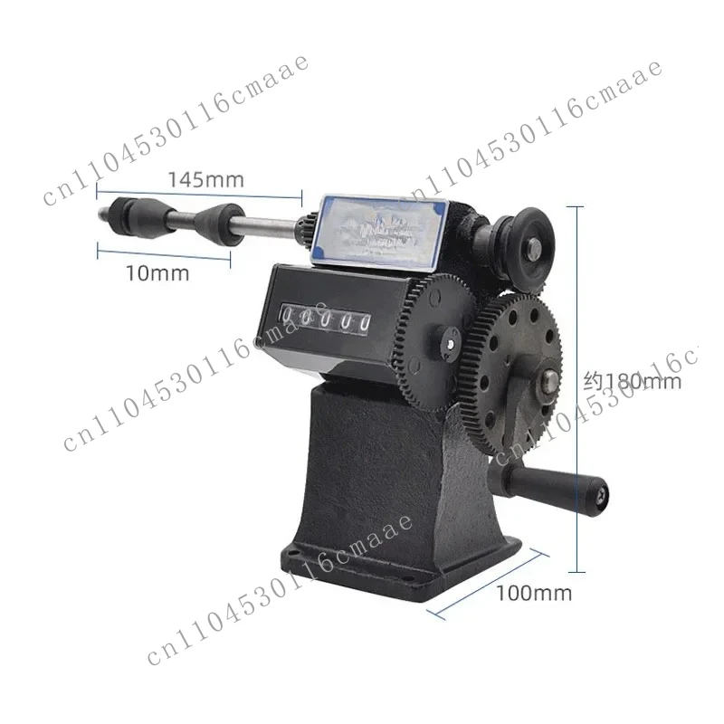 New Low-priced RW-1 Manual Winding Machine Dual-use Manual Coil Counting Winding Machine Winding Machine 0-9999