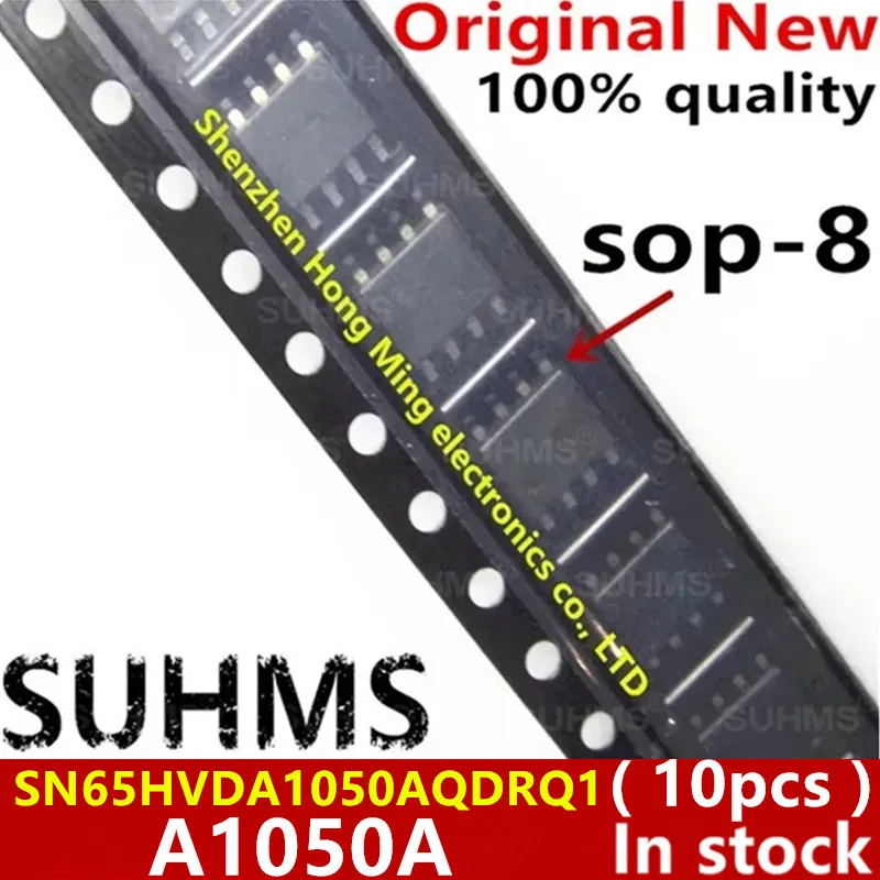 (10piece) 100% New SN65HVDA1050AQDRQ1 SN65HVDA1050A A1050A sop8