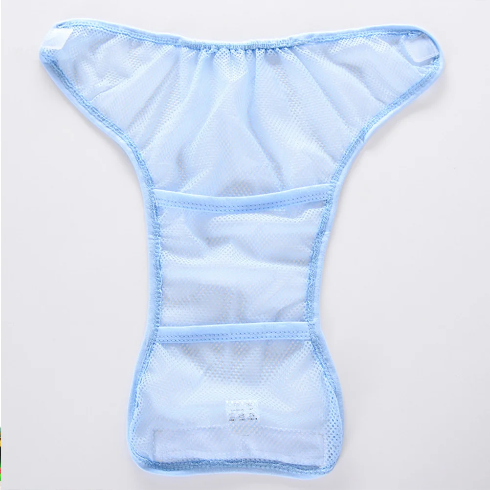 3 stuks baby mesh doek luier ademend trainingsbroek wasbaar plassen praktijk luierhoes roze baby maat 80