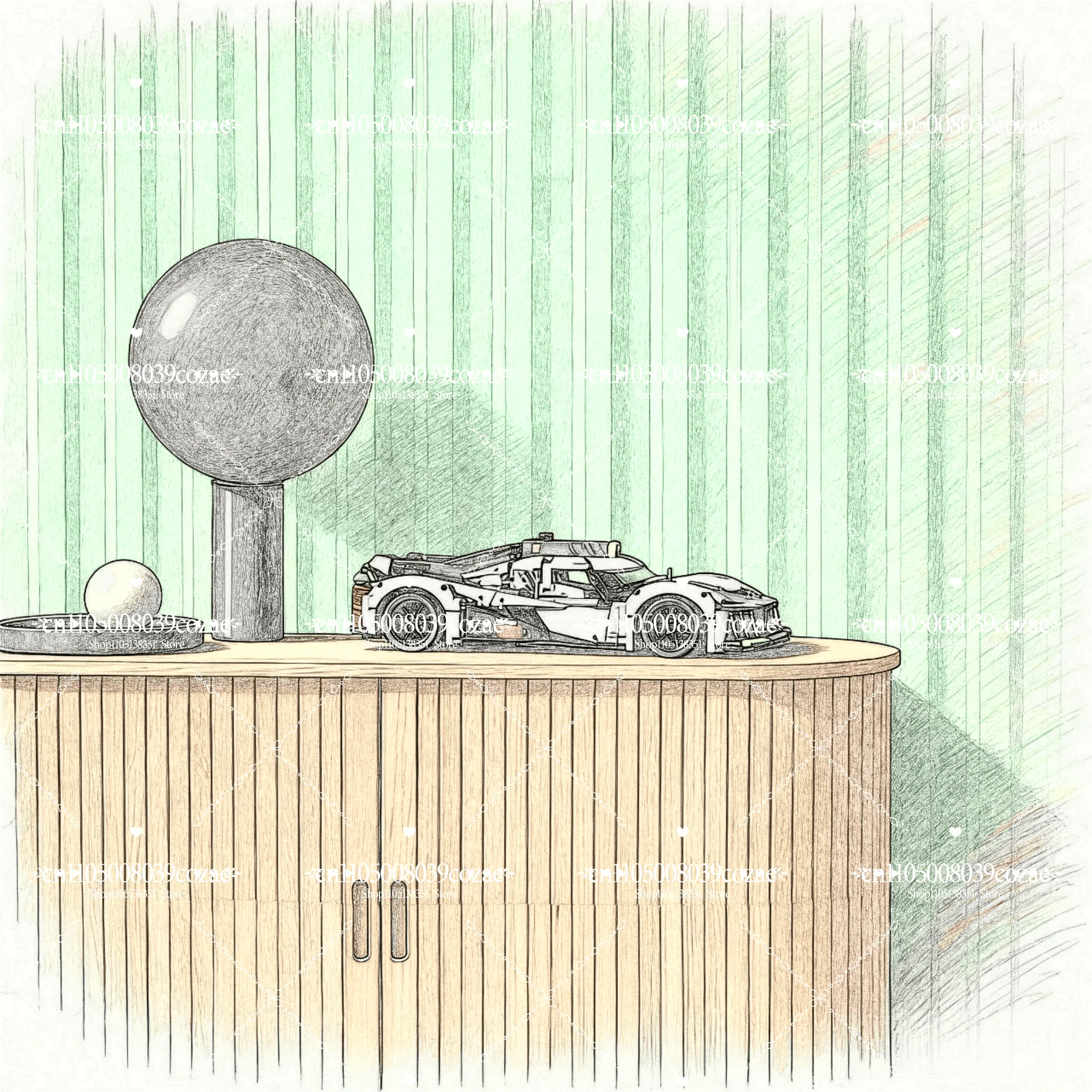 

1775 шт., модель гоночного спортивного автомобиля, строительные блоки, механический скоростной автомобиль, суперкар, кирпичные игрушки, подарки для детей и взрослых