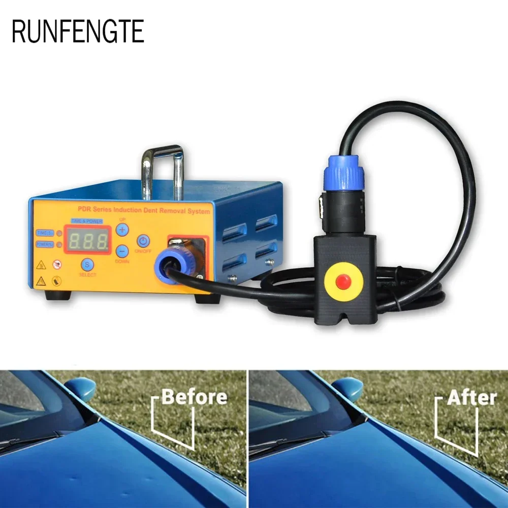 RUNFENGTE 1000W Induction Auto Body Paint-less removal dent Repair Tools