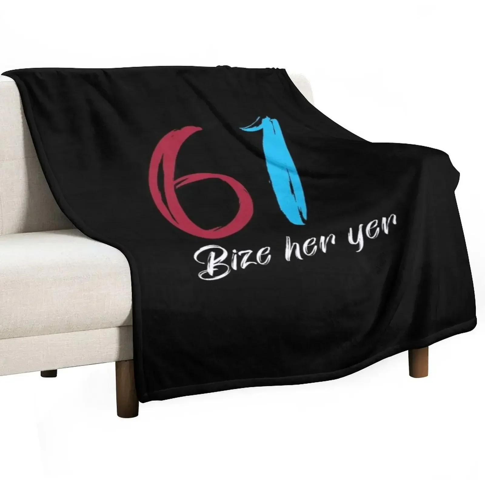 Bize her yer 61 Trabzon Türkiye Gift Turkey Throw Blanket halloween Sleeping Bag Luxury St Blankets