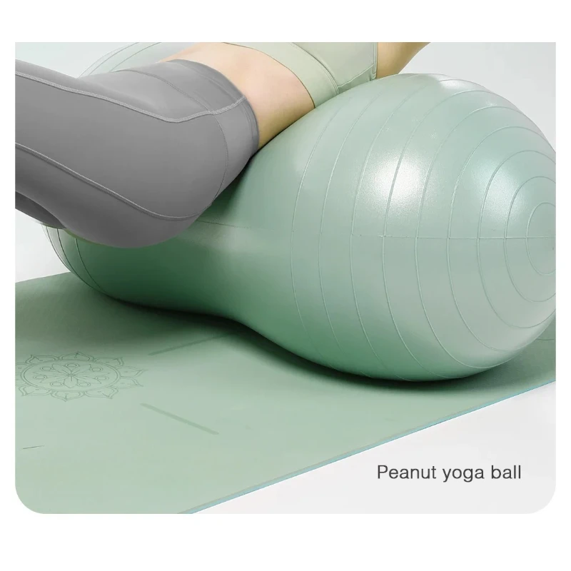 Peanut Yoga Balls Sensory Integration Training Midwifery Fitness Balls Balance Exercise Thickening Portable Fitness Equipment