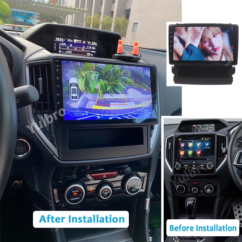 For Subaru Forester 2019-2022 Impreza 2017-2022 Android Auto Car Radio Carplay Multimedia Gps Headunit Stereo Player Navigation