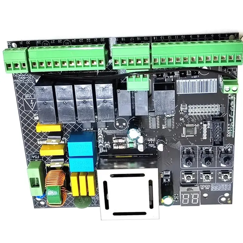 A24U ID310 Universal AC Motor Pcb Circuit Board Controller Card For 220V AC Swing Gate Opener Linear Motor Actuator System