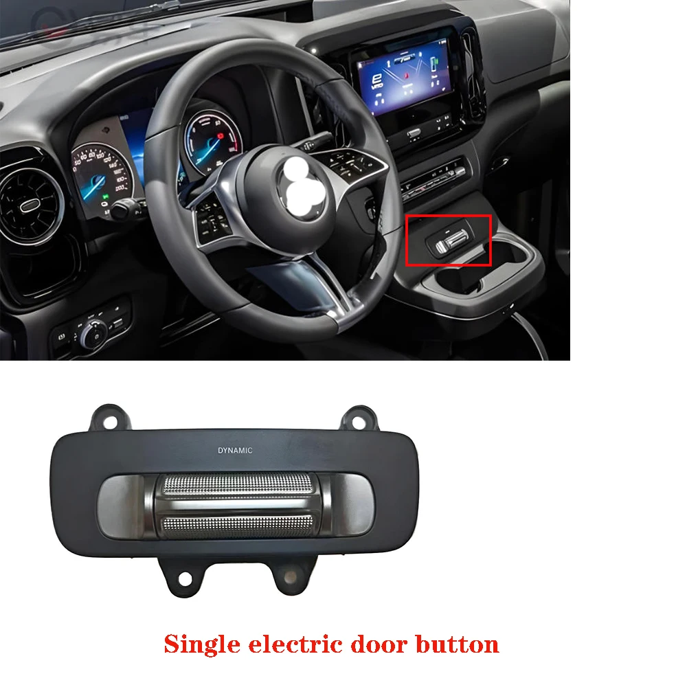 

Car Central Console Instrument Drinks Cup Holder Panel Frame kit For Mercedes Benz Vito /V class 2024-2025