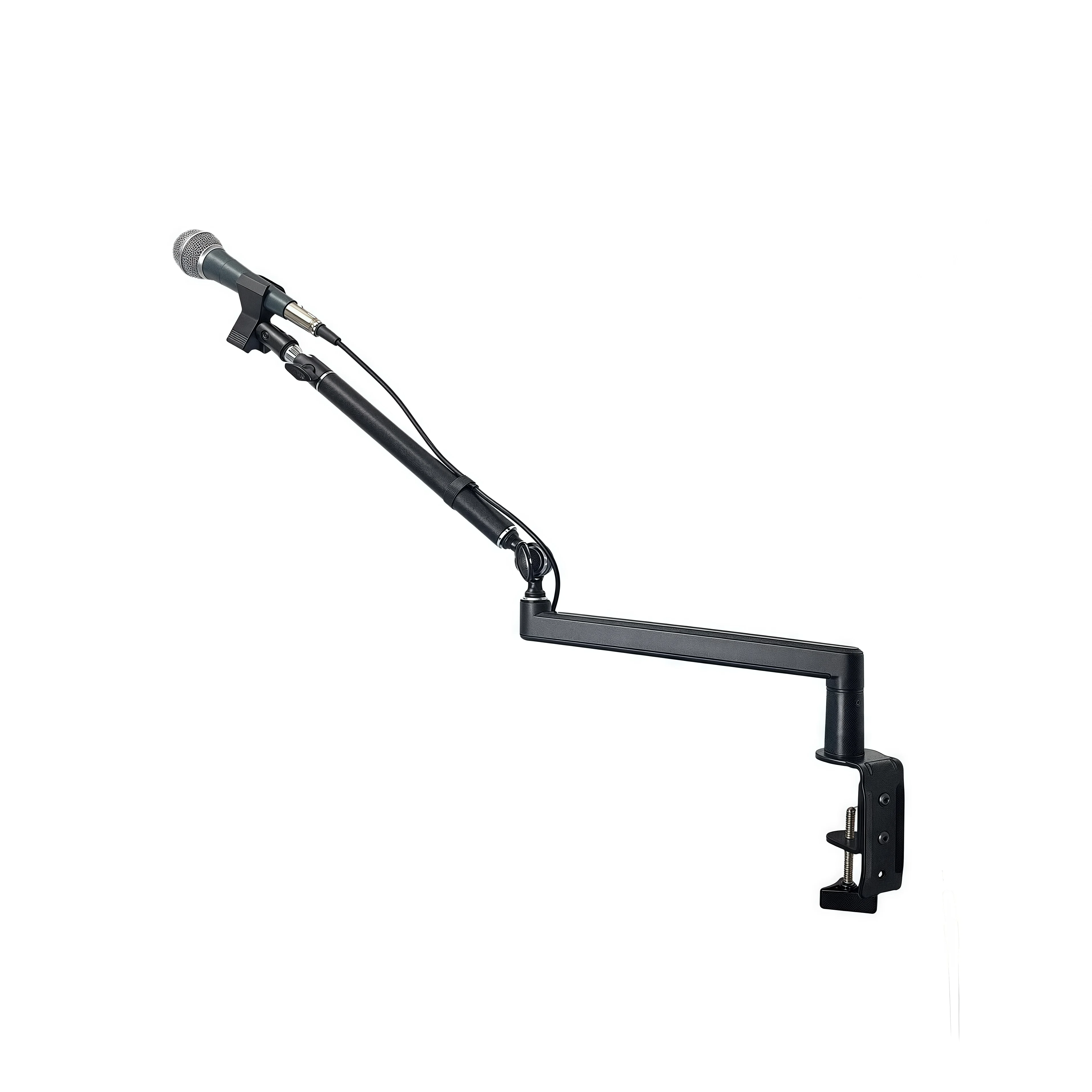 Topfree MB66-02 OEM Low Profile Sturdy Adjustable Aluminum Cantilever Mic Boom Arm Various Colors Available