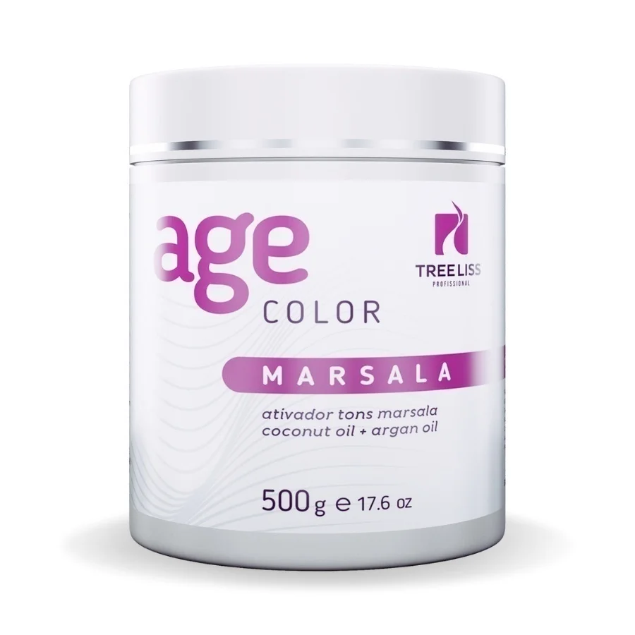 Toning Matizer Marsala Age Color 500g Tree Liss