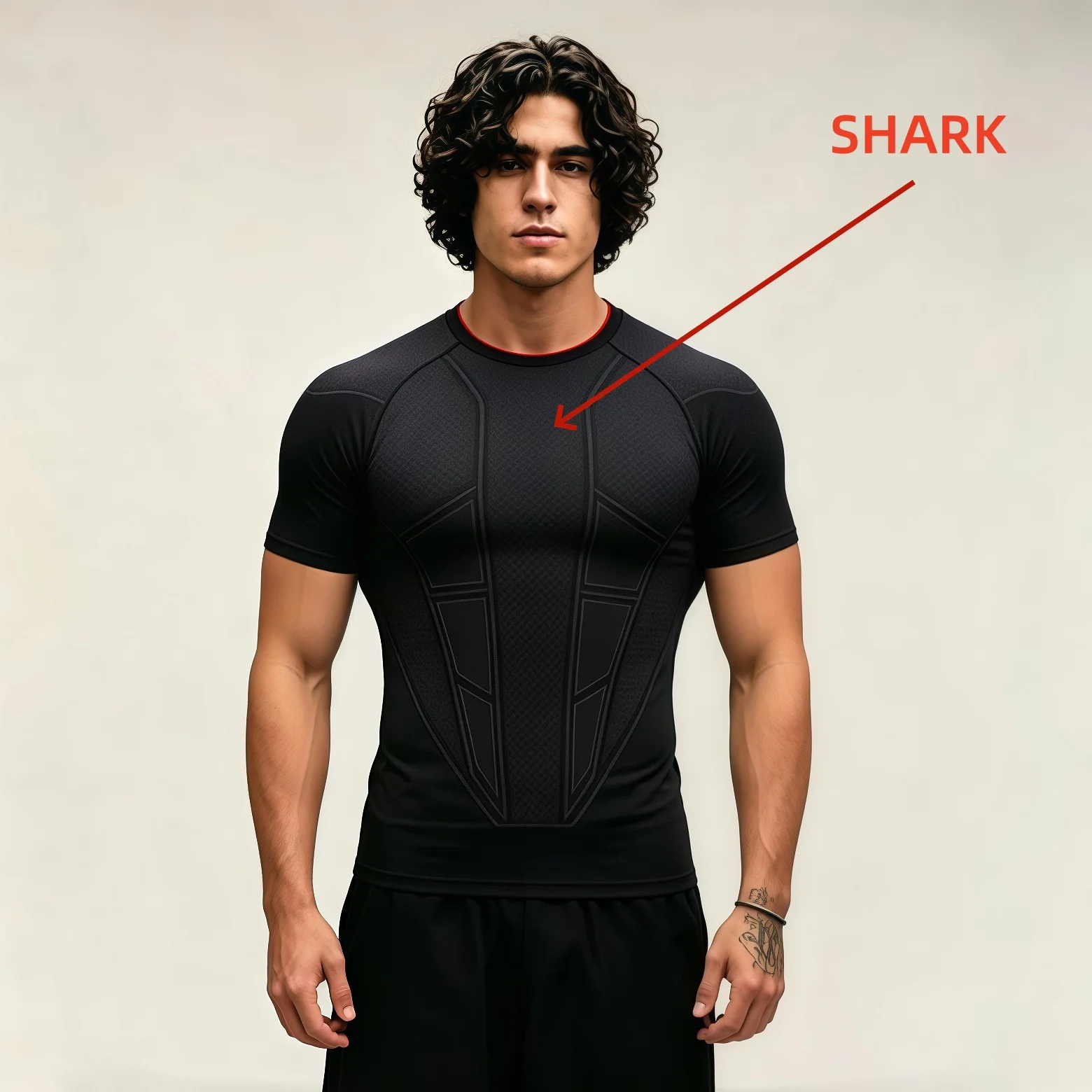 2026 New Men's Compression Quick Dry Skinny Fit Short Sleeve Athletic，ONYXV1 fitness short sleeved, outdoor fitness gym.