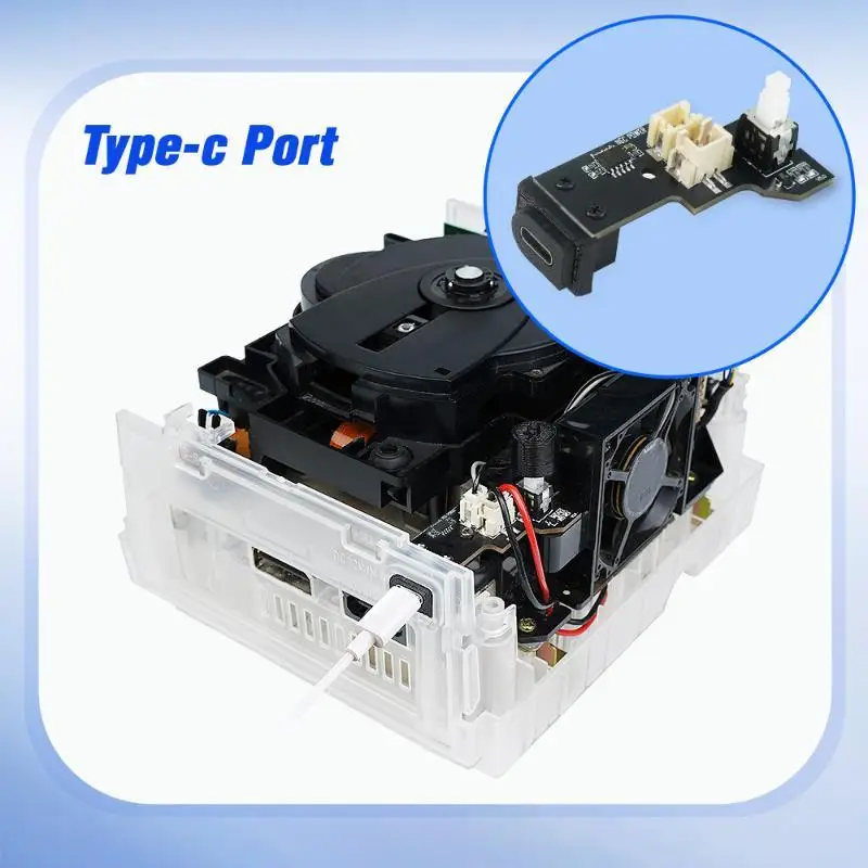 12V/3A Type C PD Power Supply Board Replacement For NGC DOL 001 DOL 101 Console Power Unit Modification Repair