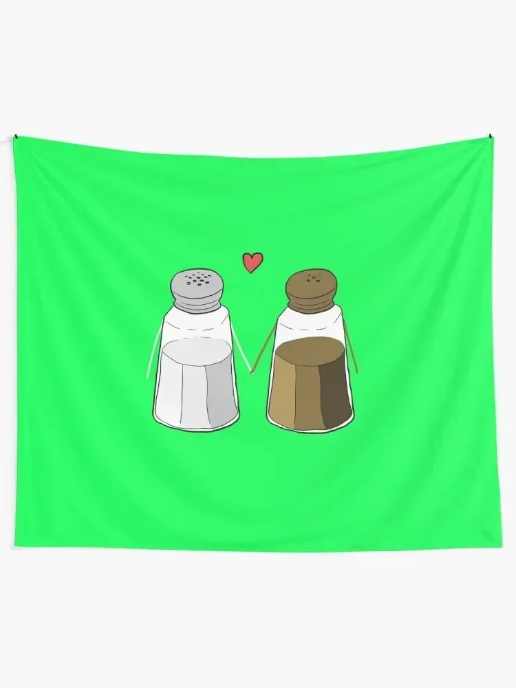 

Salt and Pepper Tapestry Wallpapers Home Decor Aesthetic Home Decor Wall Hanging Decor Carpet On The Wall Tapestry