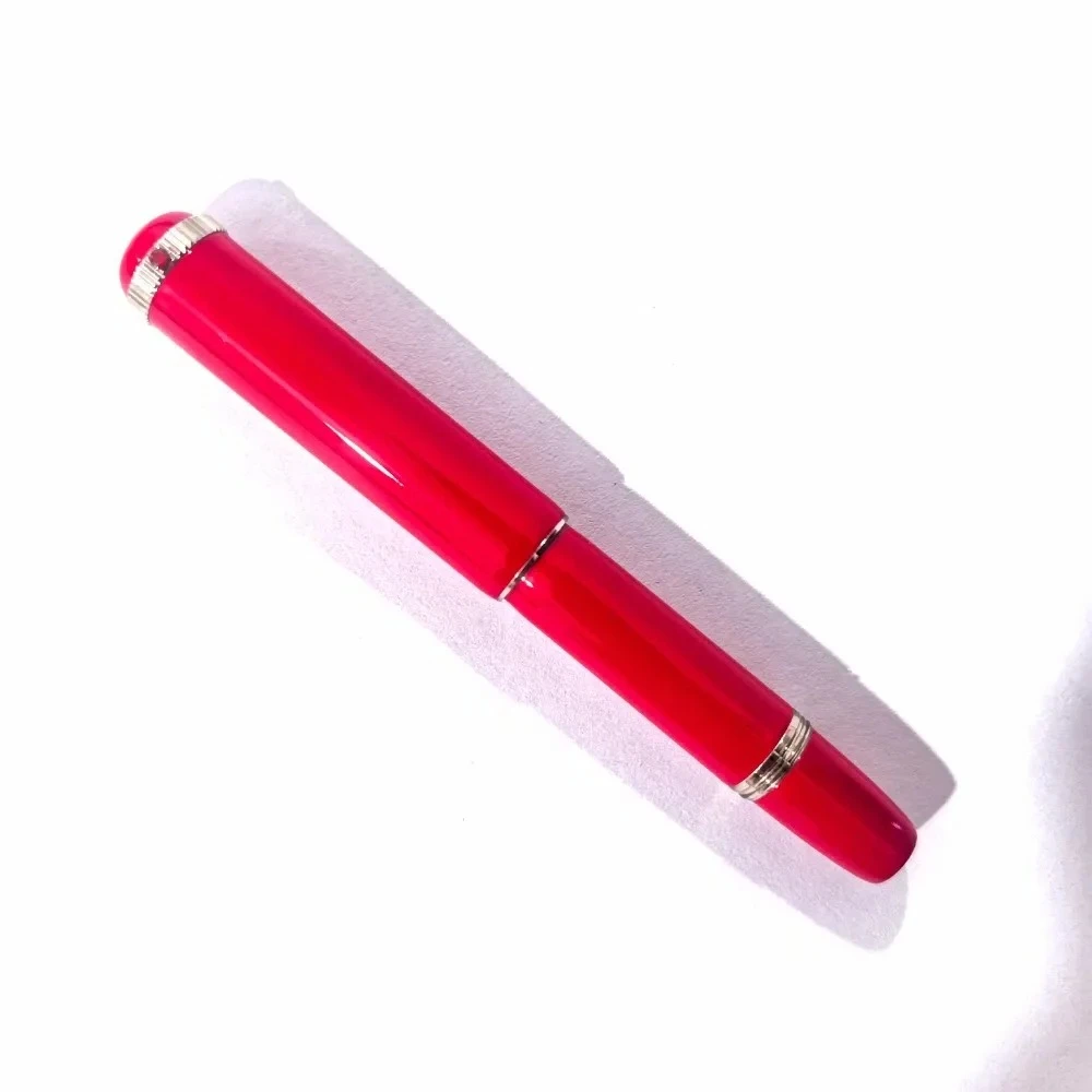 

Hoohill Pico Pocket Mini Metal Fountain Pen Blade EF F M Nib Cute Baby Red Black Ink Pen Business Student Stationery Gift
