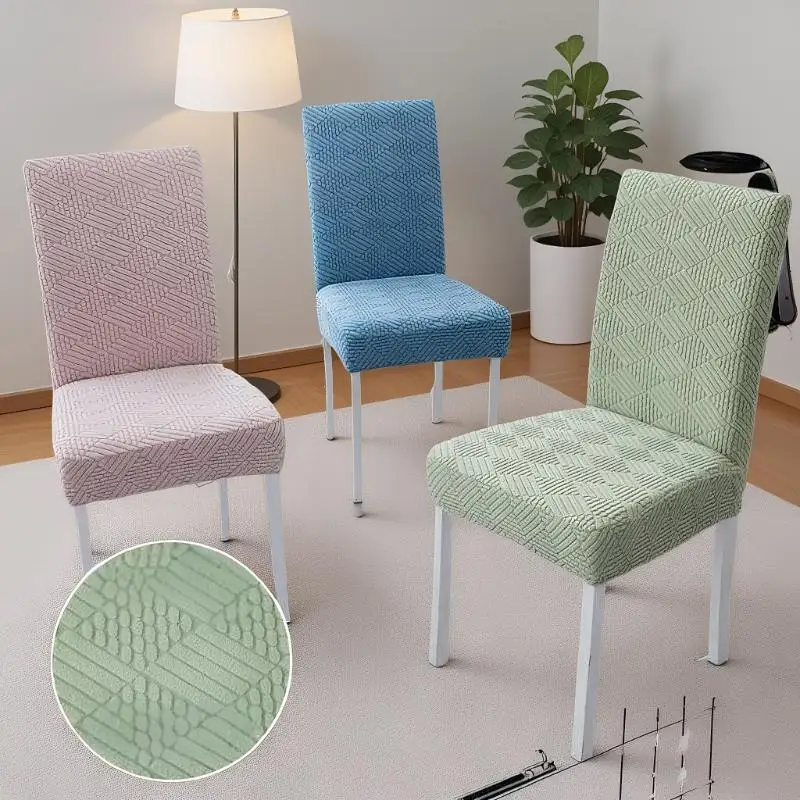 غطاء مرن للكرسي حجم عالمي غطاء كرسي رخيص كبير مرن مقعد المنزل مقعد كراسي غرفة المعيشة يغطي للمنزل الطعام #4